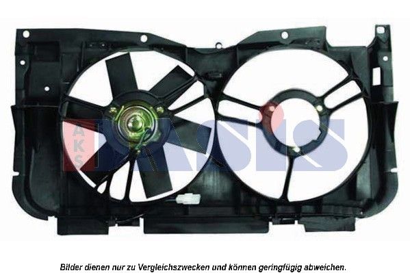 AKS DASIS Ventilaator,mootorijahutus 168029N